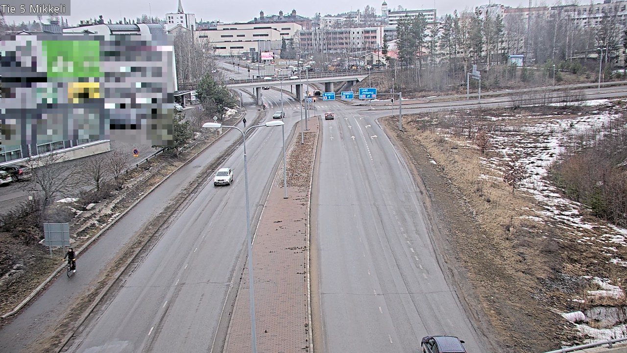 Weather Camera Image Road 5 Mikkeli, Mikkeli, Etelä-Savo