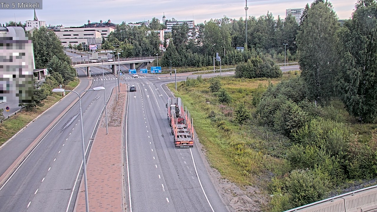 Weather Camera Image Road 5 Mikkeli, Mikkeli, Etelä-Savo