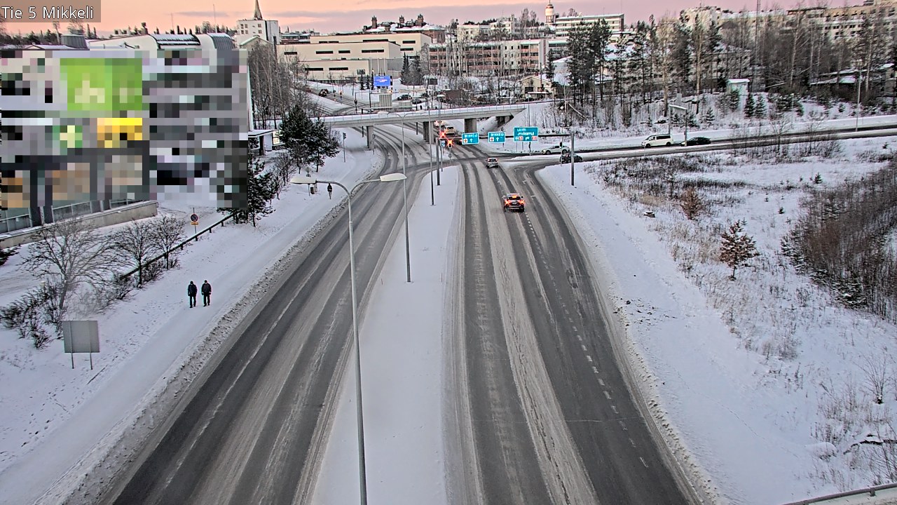 Weather Camera Image Road 5 Mikkeli, Mikkeli, Etelä-Savo