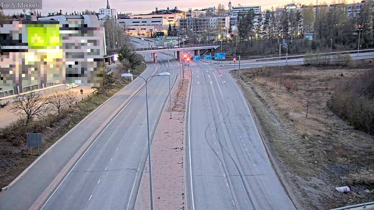 Weather Camera Image Road 5 Mikkeli, Mikkeli, Etelä-Savo