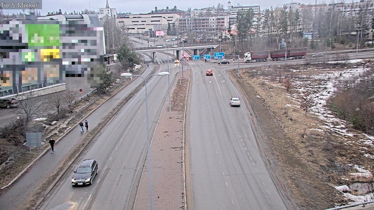 Weather Camera Image Road 5 Mikkeli, Mikkeli, Etelä-Savo
