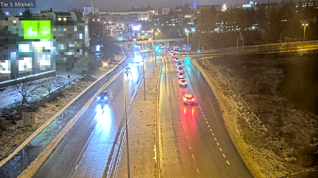 Weather Camera Image Road 5 Mikkeli, Mikkeli, Etelä-Savo