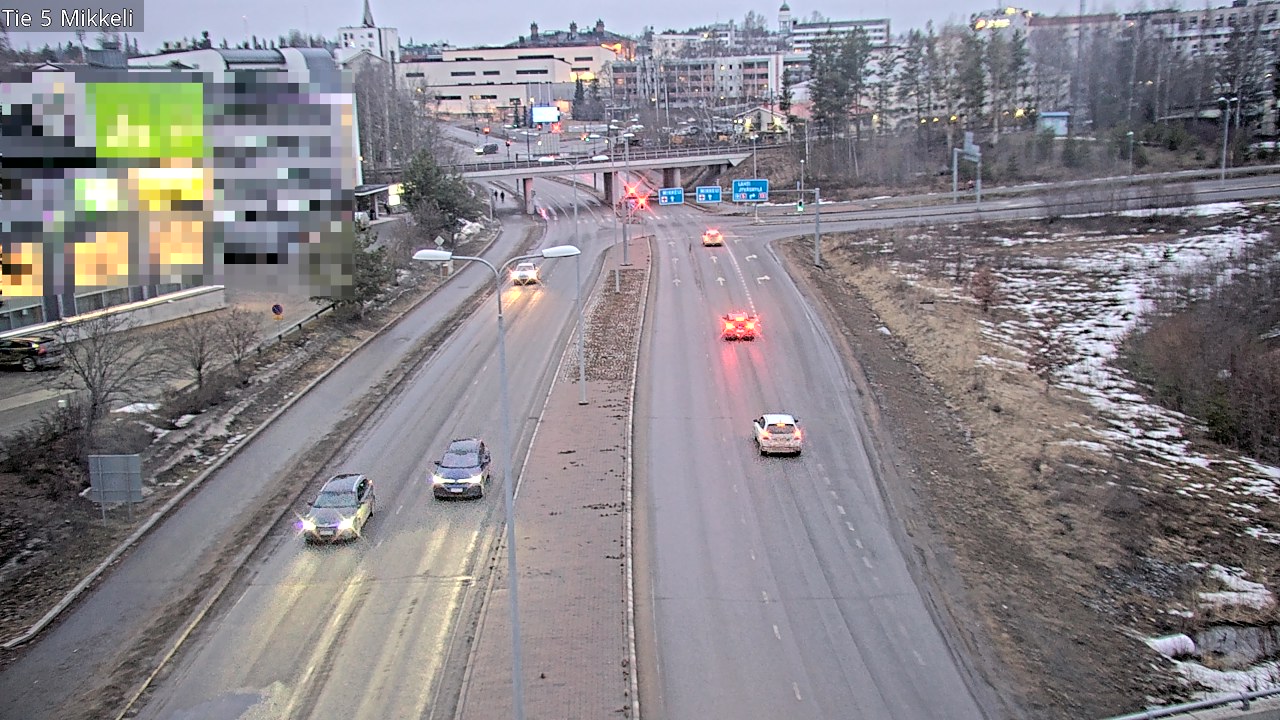 Weather Camera Image Road 5 Mikkeli, Mikkeli, Etelä-Savo