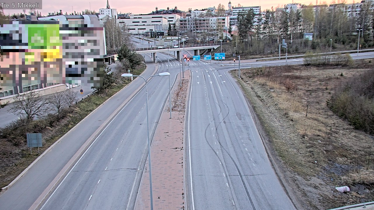Weather Camera Image Road 5 Mikkeli, Mikkeli, Etelä-Savo
