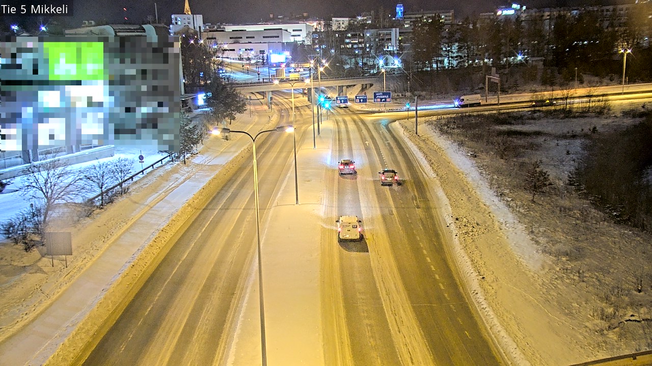 Weather Camera Image Road 5 Mikkeli, Mikkeli, Etelä-Savo
