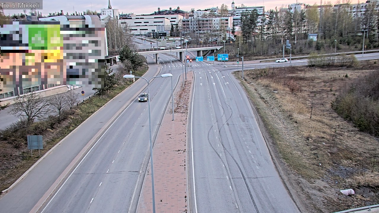 Weather Camera Image Road 5 Mikkeli, Mikkeli, Etelä-Savo