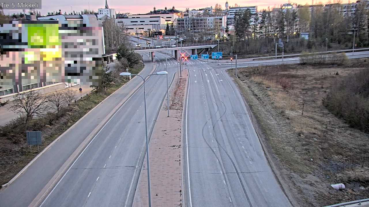 Weather Camera Image Road 5 Mikkeli, Mikkeli, Etelä-Savo