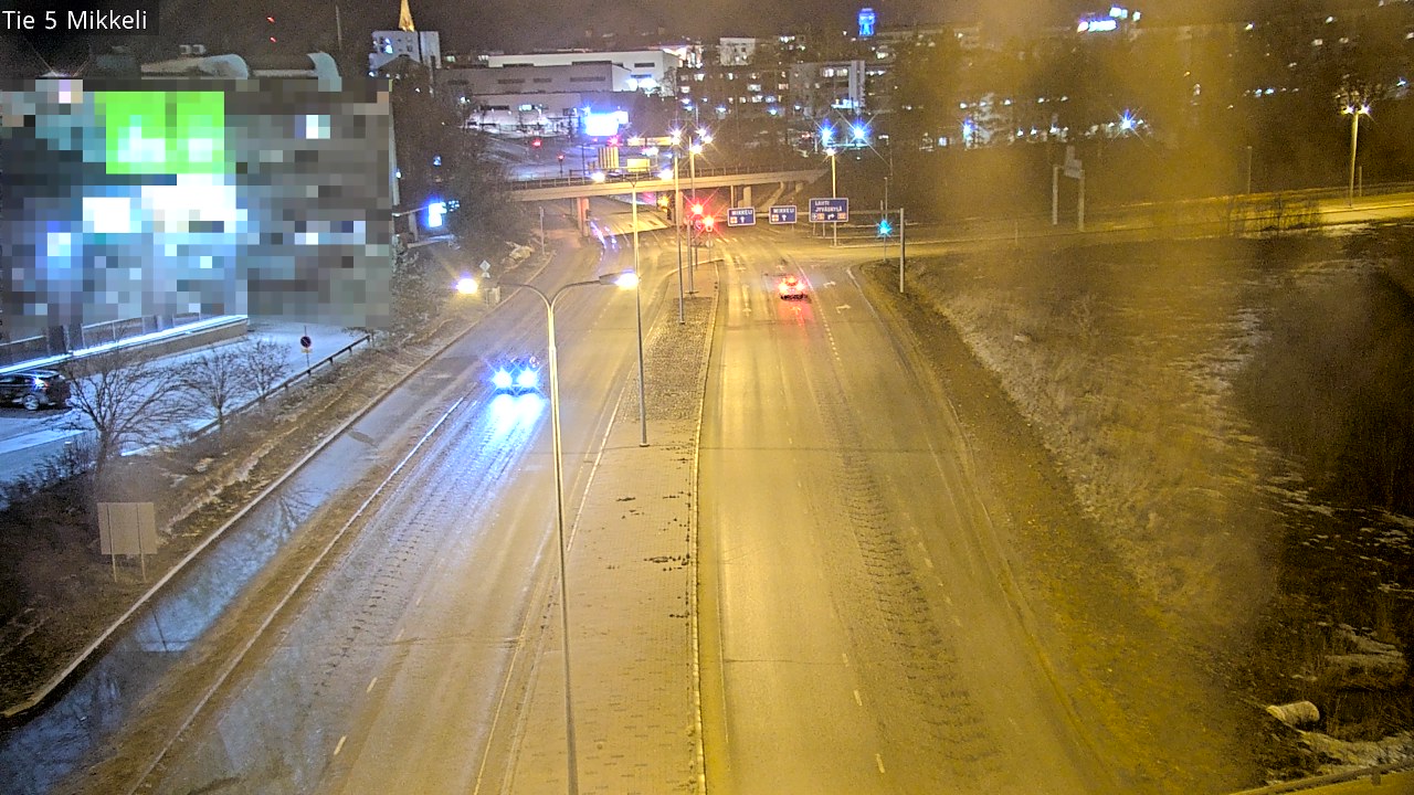 Weather Camera Image Road 5 Mikkeli, Mikkeli, Etelä-Savo
