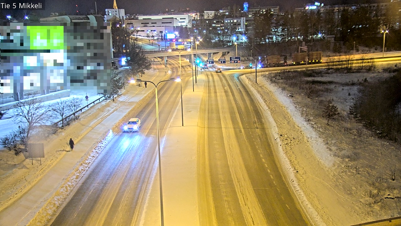Weather Camera Image Road 5 Mikkeli, Mikkeli, Etelä-Savo