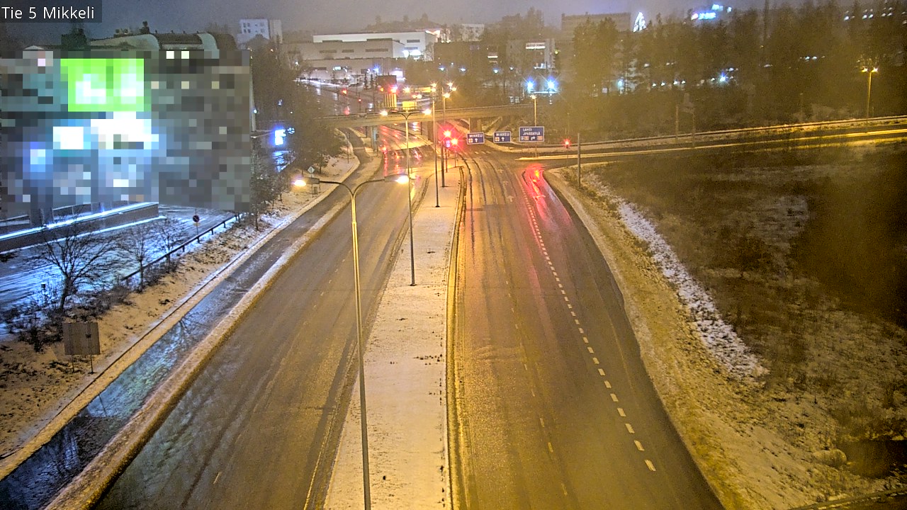 Weather Camera Image Road 5 Mikkeli, Mikkeli, Etelä-Savo