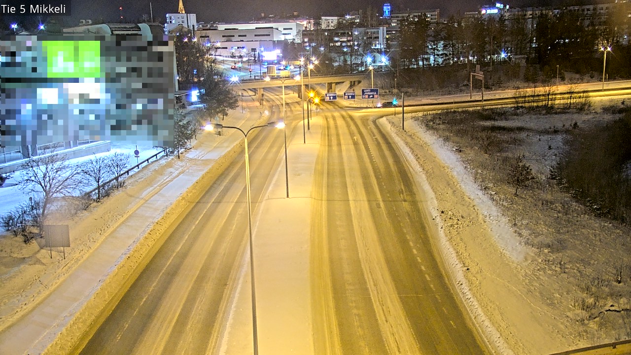 Weather Camera Image Road 5 Mikkeli, Mikkeli, Etelä-Savo