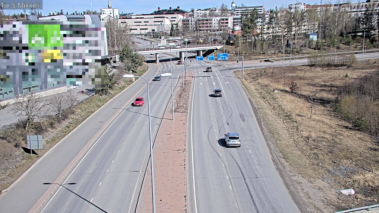 Weather Camera Image Tie 5 St Michel, Mikkeli, Etelä-Savo