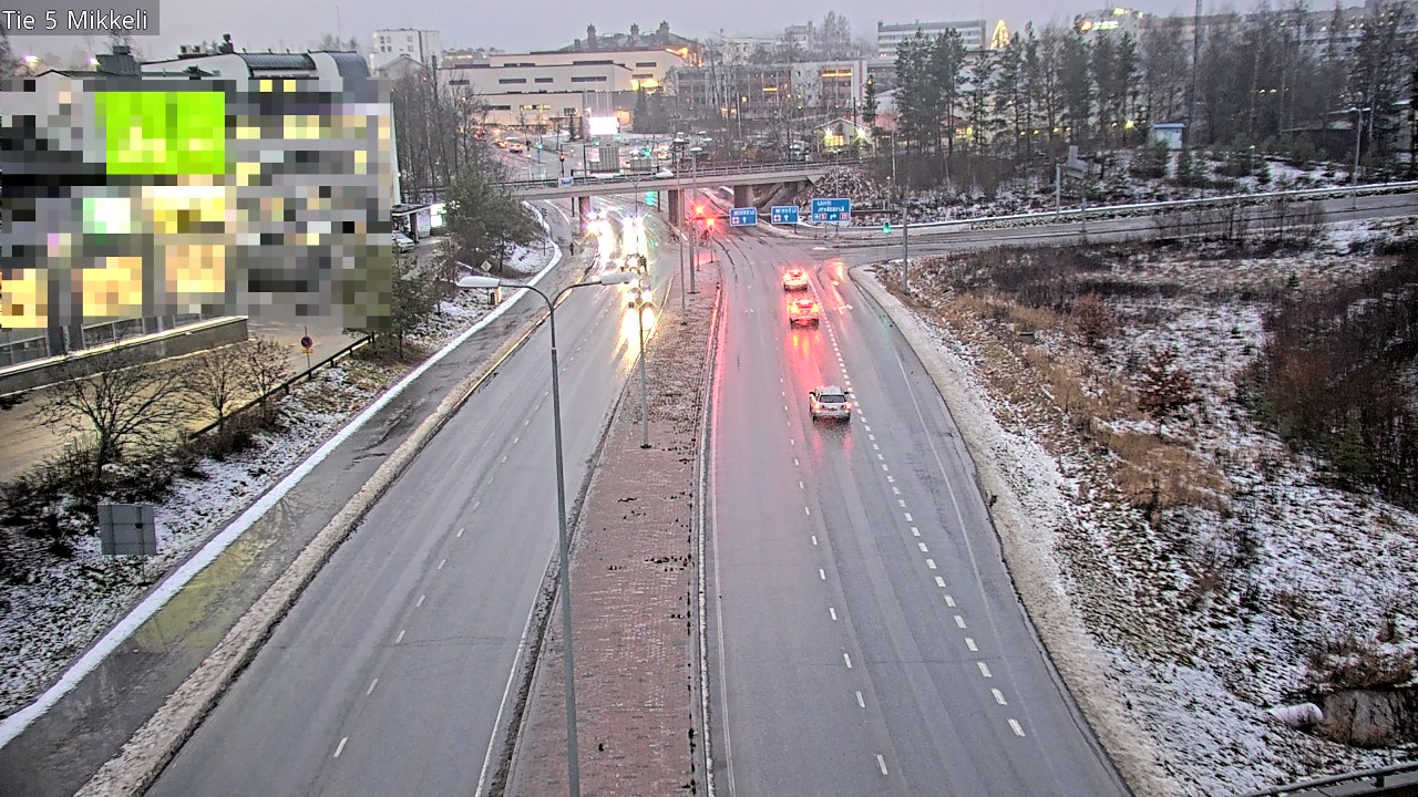 Weather Camera Image Road 5 Mikkeli, Mikkeli, Etelä-Savo
