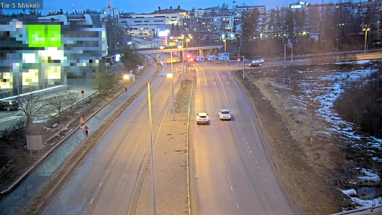 Weather Camera Image Road 5 Mikkeli, Mikkeli, Etelä-Savo