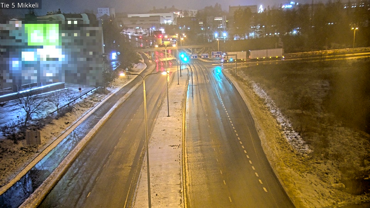 Weather Camera Image Road 5 Mikkeli, Mikkeli, Etelä-Savo