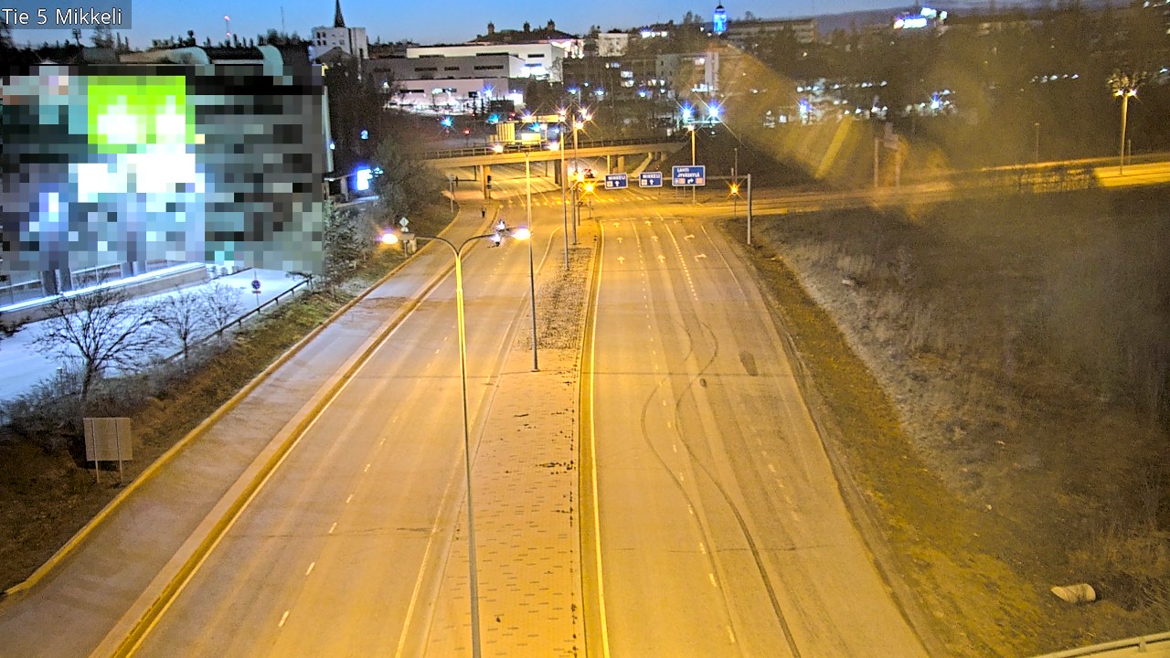 Weather Camera Image Road 5 Mikkeli, Mikkeli, Etelä-Savo