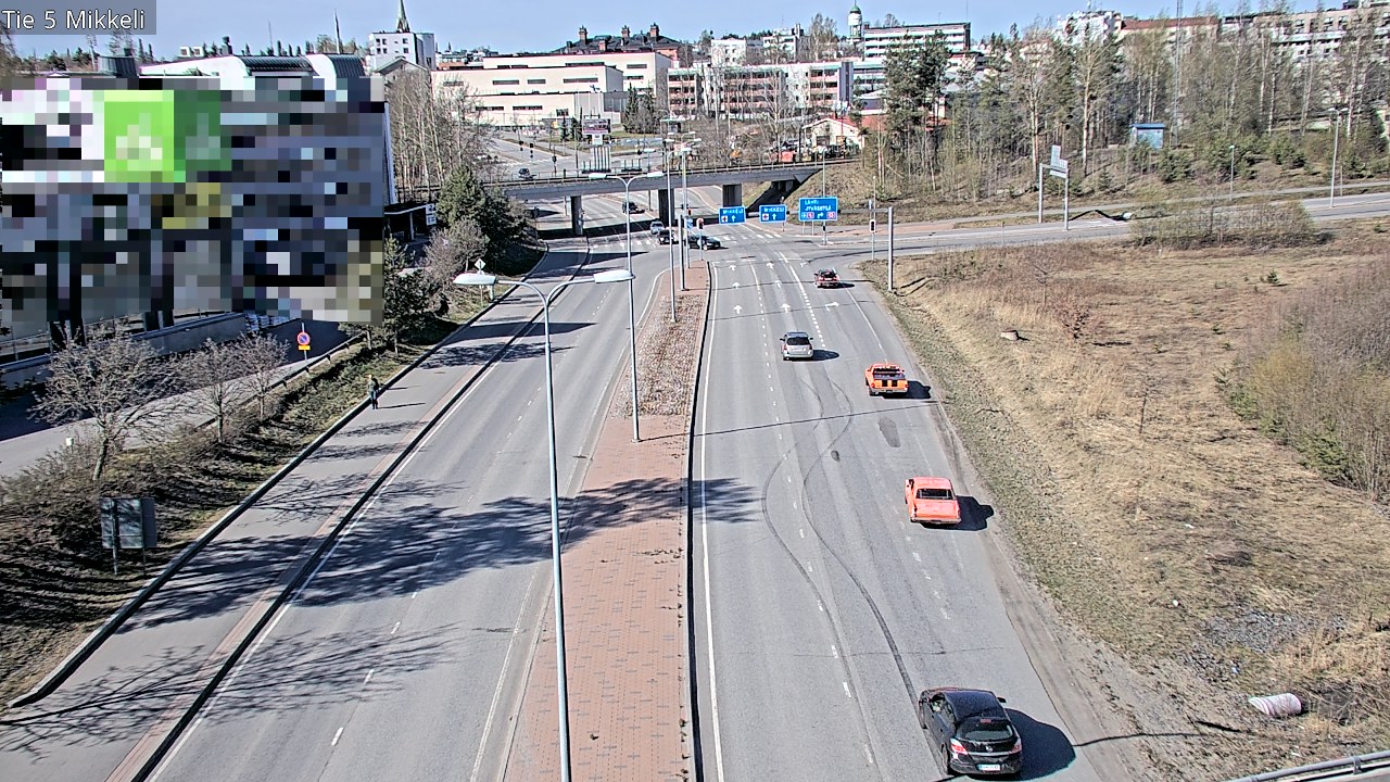 Weather Camera Image Tie 5 St Michel, Mikkeli, Etelä-Savo