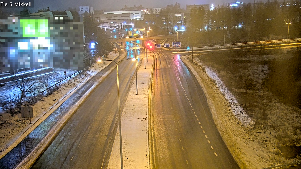 Weather Camera Image Road 5 Mikkeli, Mikkeli, Etelä-Savo