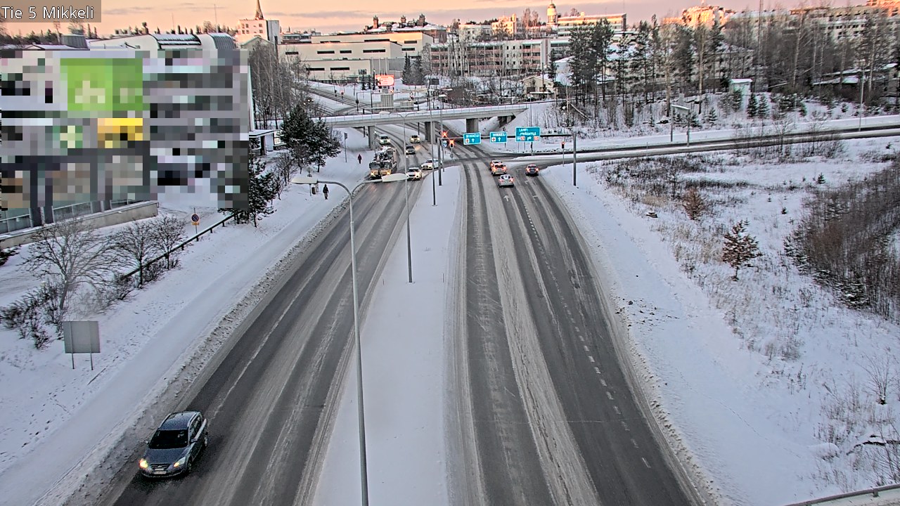 Weather Camera Image Road 5 Mikkeli, Mikkeli, Etelä-Savo
