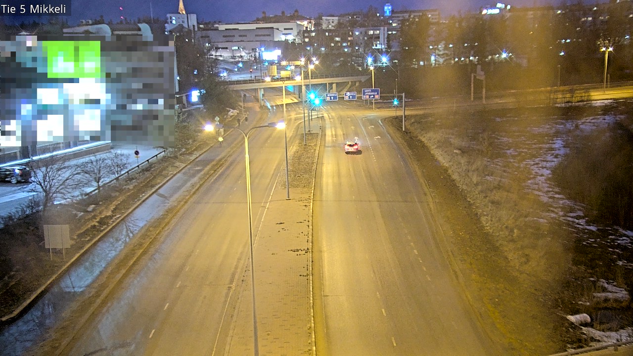 Weather Camera Image Road 5 Mikkeli, Mikkeli, Etelä-Savo