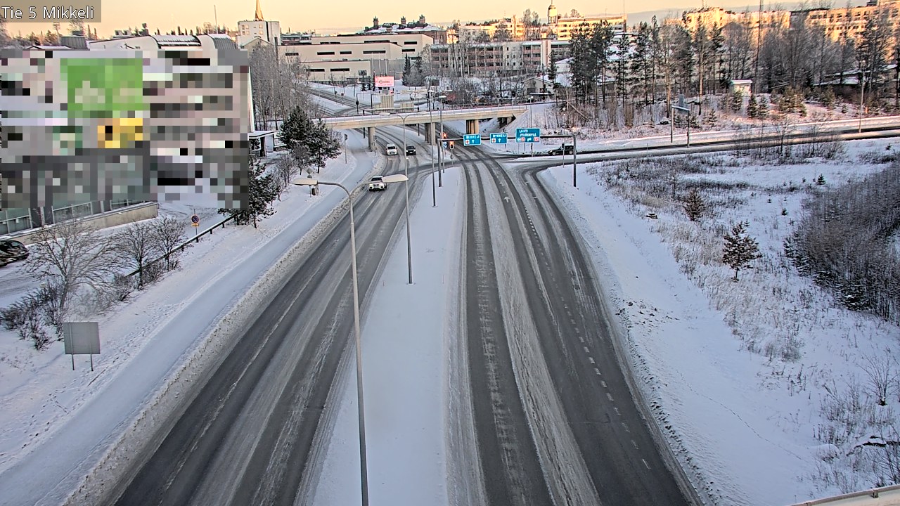 Weather Camera Image Tie 5 St Michel, Mikkeli, Etelä-Savo