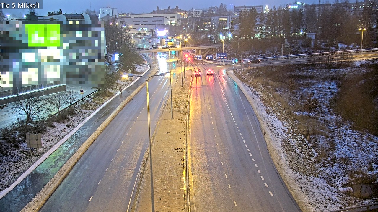 Weather Camera Image Road 5 Mikkeli, Mikkeli, Etelä-Savo