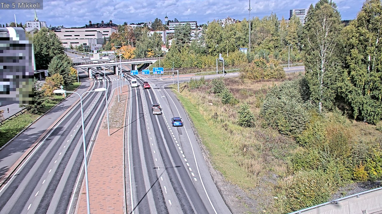 Weather Camera Image Road 5 Mikkeli, Mikkeli, Etelä-Savo