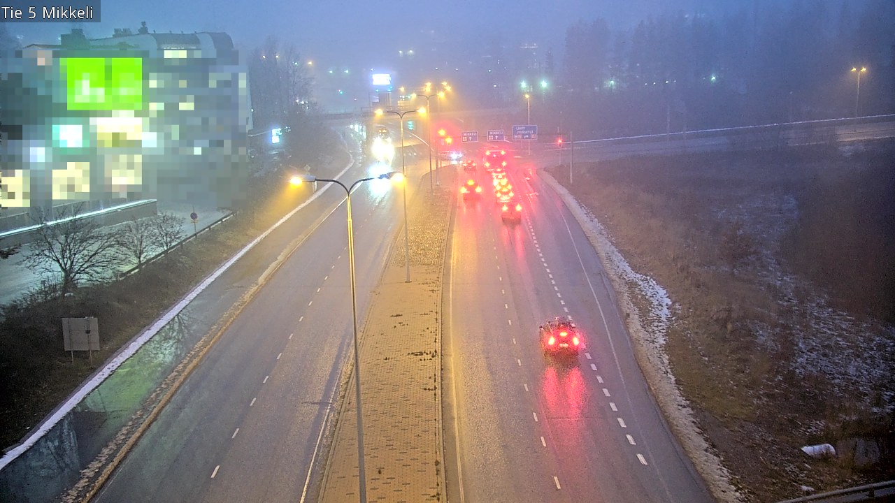 Weather Camera Image Road 5 Mikkeli, Mikkeli, Etelä-Savo