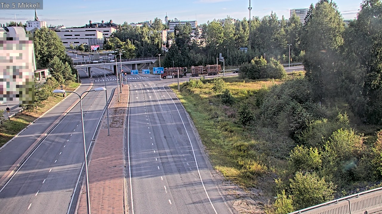 Weather Camera Image Road 5 Mikkeli, Mikkeli, Etelä-Savo