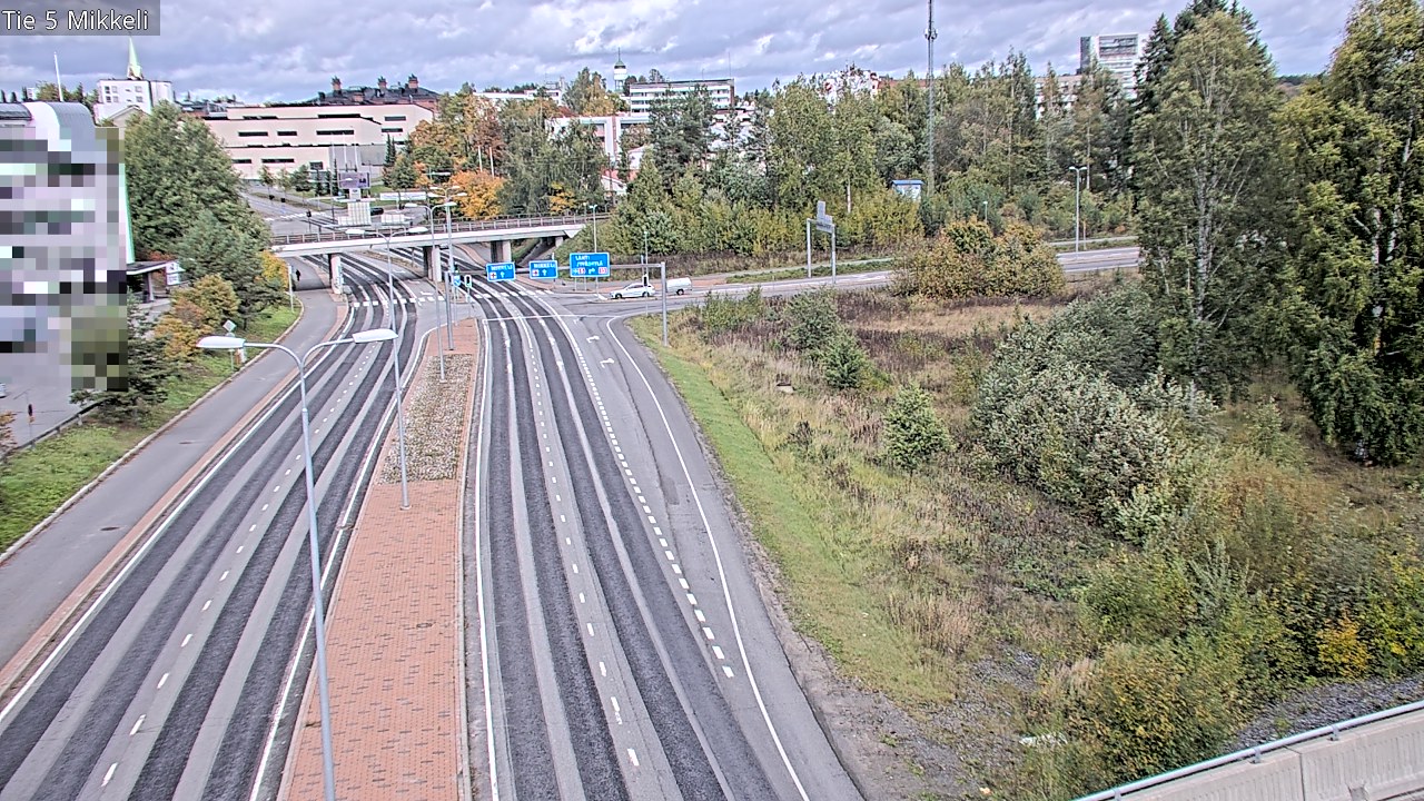 Weather Camera Image Road 5 Mikkeli, Mikkeli, Etelä-Savo