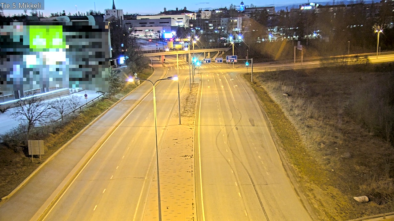 Weather Camera Image Tie 5 St Michel, Mikkeli, Etelä-Savo