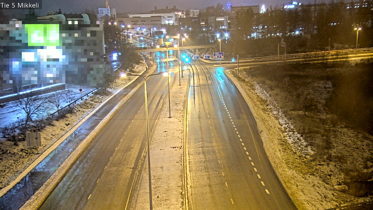 Weather Camera Image Road 5 Mikkeli, Mikkeli, Etelä-Savo