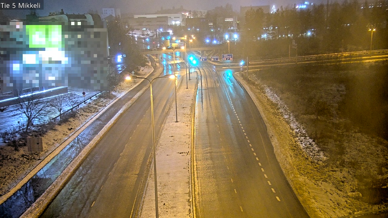 Weather Camera Image Road 5 Mikkeli, Mikkeli, Etelä-Savo