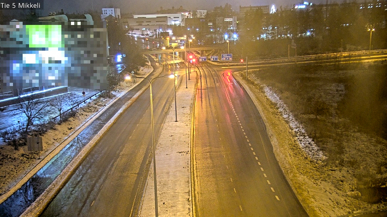 Weather Camera Image Road 5 Mikkeli, Mikkeli, Etelä-Savo