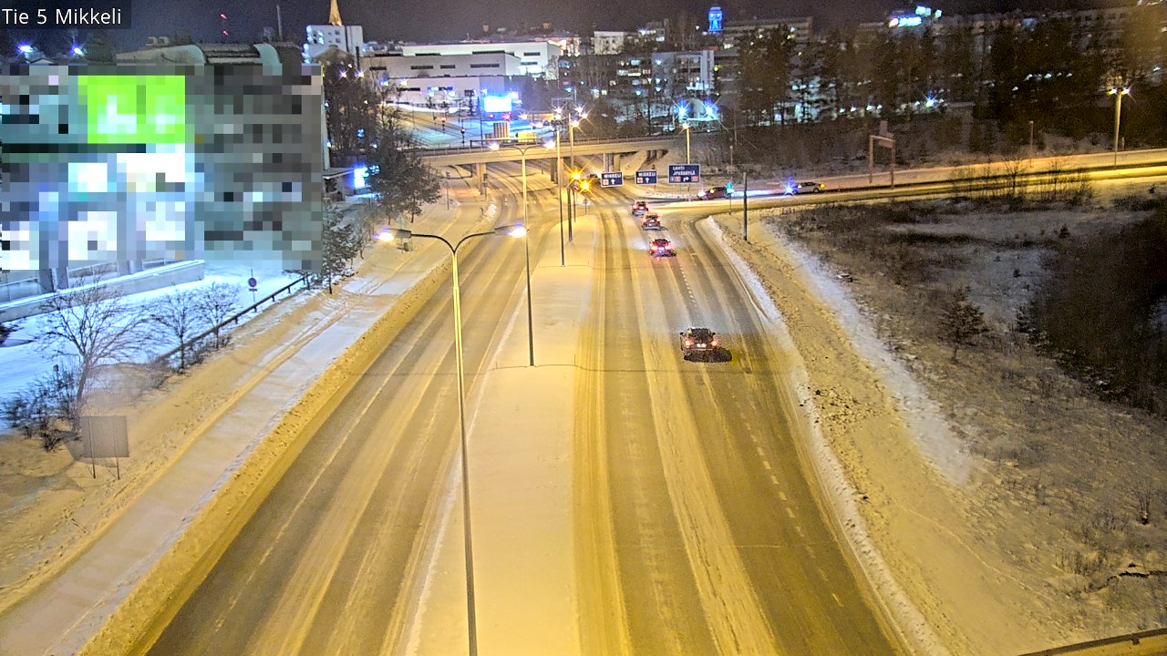 Weather Camera Image Road 5 Mikkeli, Mikkeli, Etelä-Savo