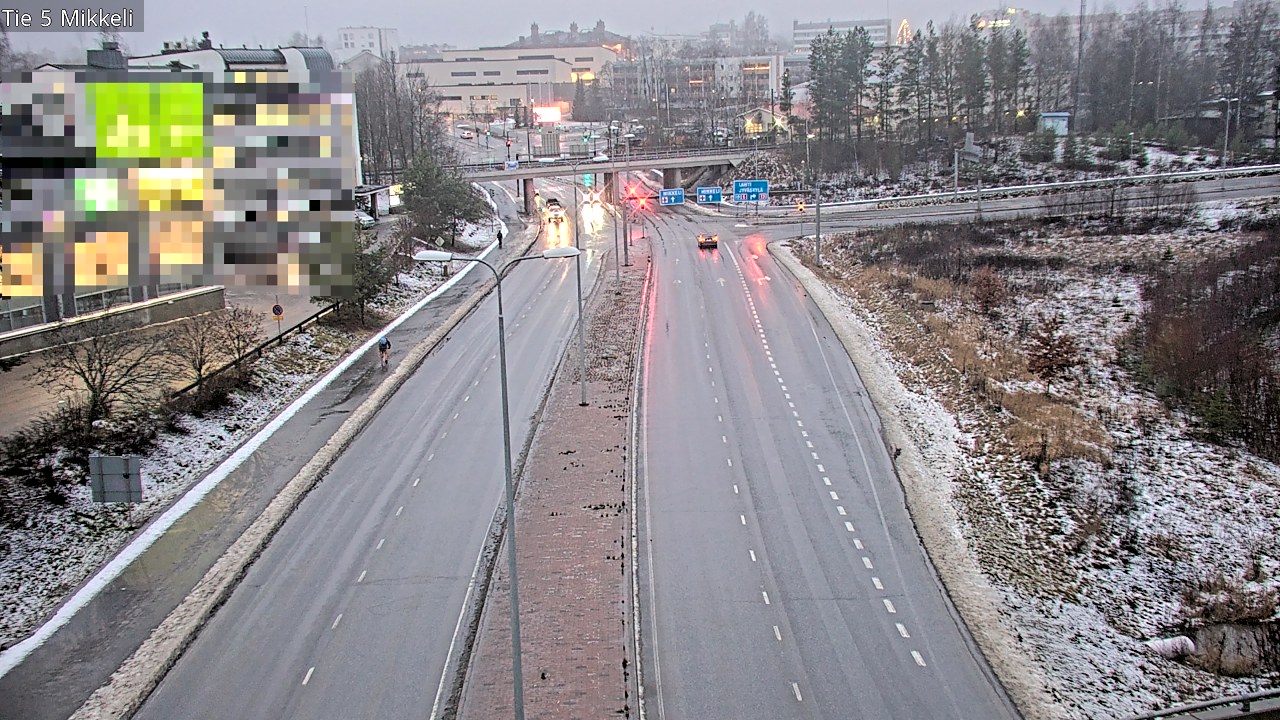 Weather Camera Image Road 5 Mikkeli, Mikkeli, Etelä-Savo