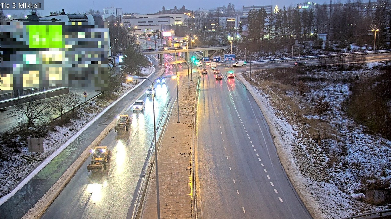 Weather Camera Image Road 5 Mikkeli, Mikkeli, Etelä-Savo