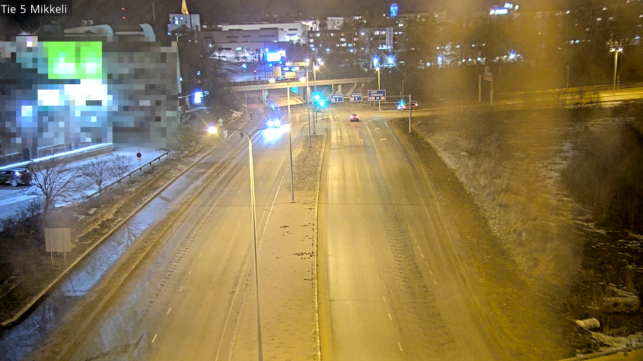 Weather Camera Image Road 5 Mikkeli, Mikkeli, Etelä-Savo
