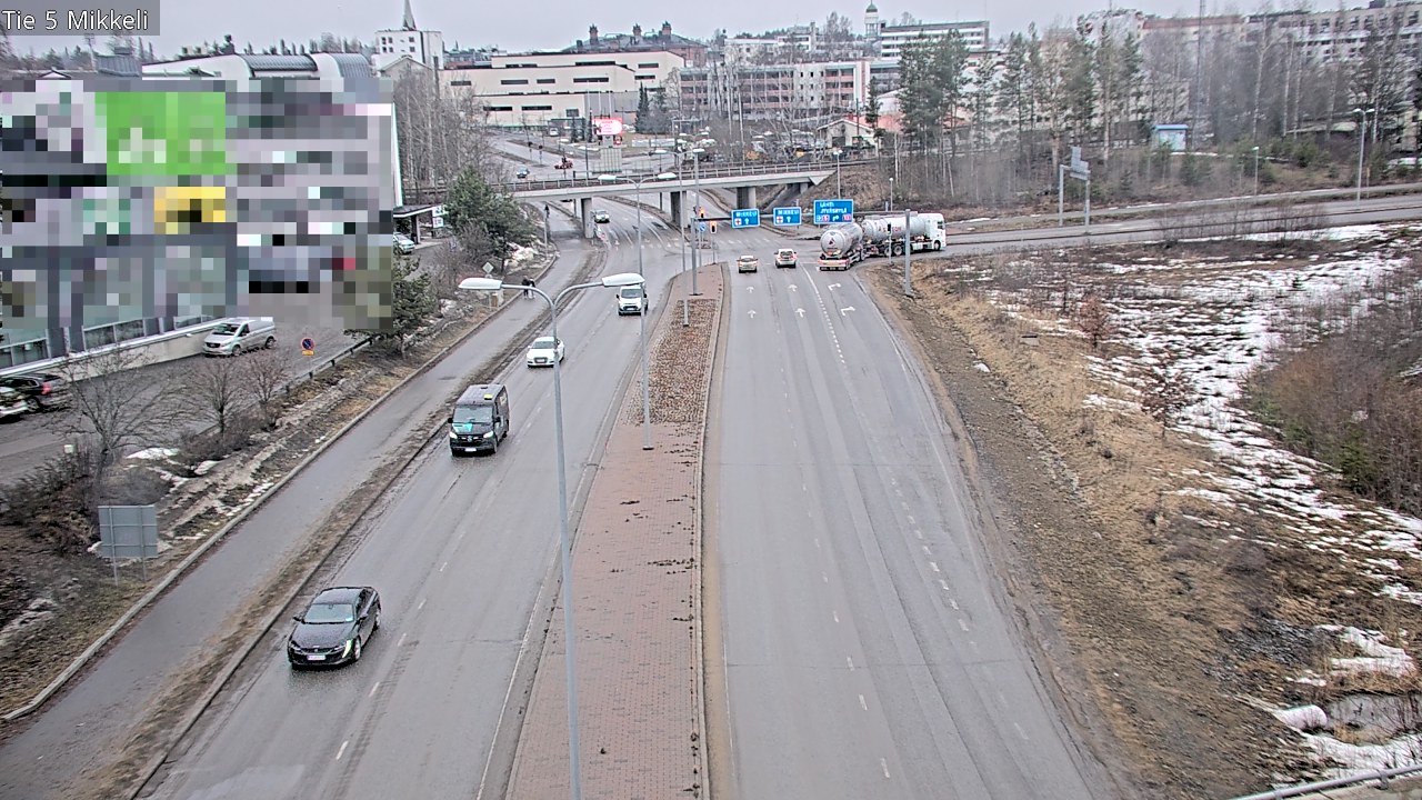 Weather Camera Image Road 5 Mikkeli, Mikkeli, Etelä-Savo