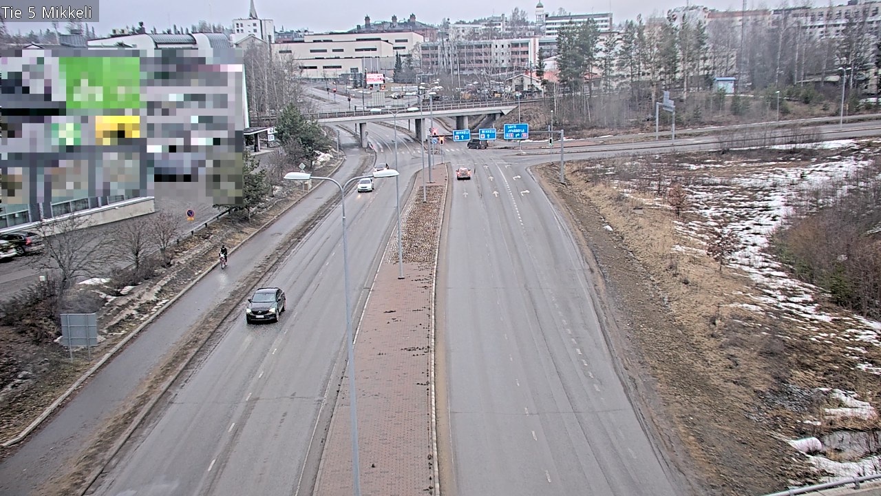 Weather Camera Image Road 5 Mikkeli, Mikkeli, Etelä-Savo