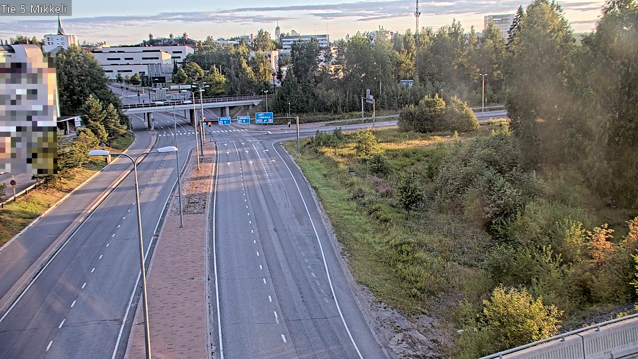 Weather Camera Image Road 5 Mikkeli, Mikkeli, Etelä-Savo