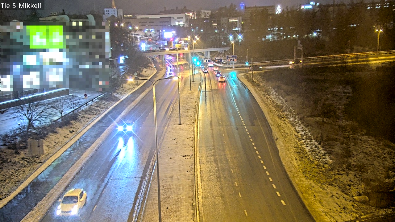 Weather Camera Image Road 5 Mikkeli, Mikkeli, Etelä-Savo