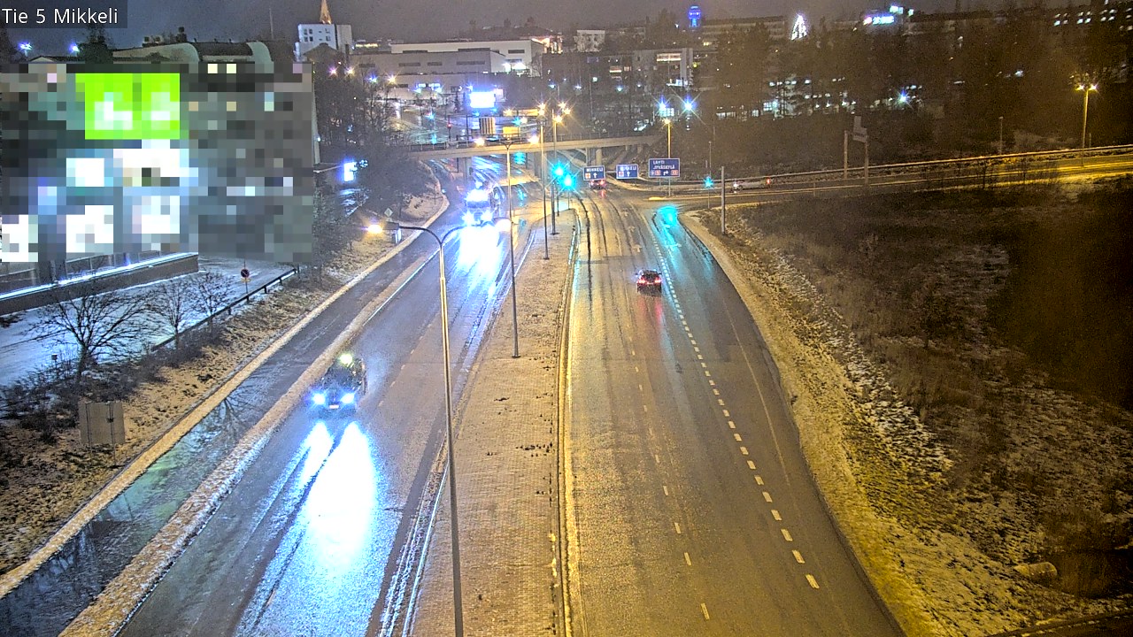 Weather Camera Image Road 5 Mikkeli, Mikkeli, Etelä-Savo