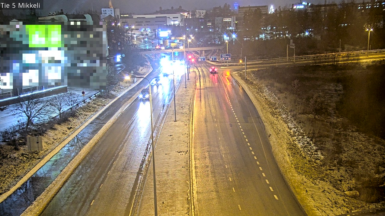 Weather Camera Image Road 5 Mikkeli, Mikkeli, Etelä-Savo