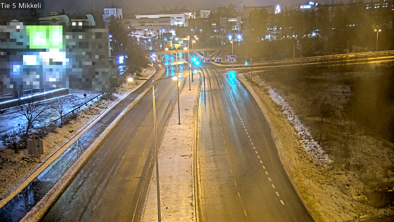 Weather Camera Image Road 5 Mikkeli, Mikkeli, Etelä-Savo