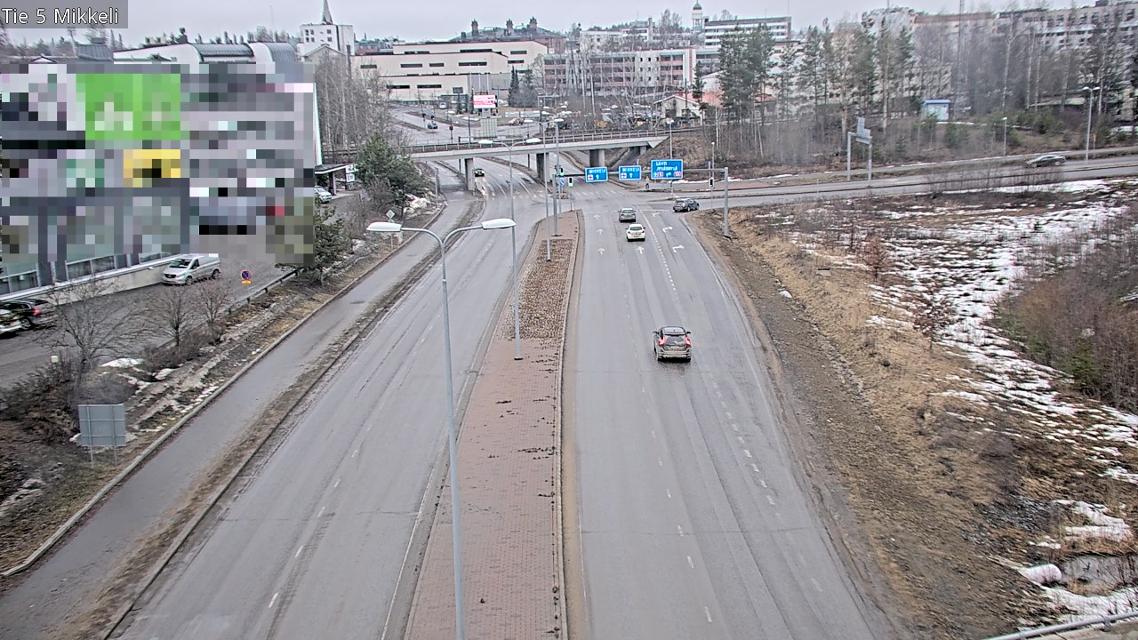 Weather Camera Image Road 5 Mikkeli, Mikkeli, Etelä-Savo