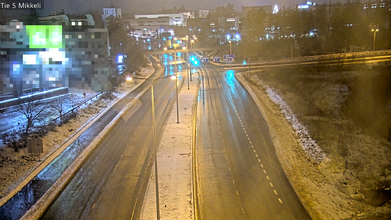 Weather Camera Image Road 5 Mikkeli, Mikkeli, Etelä-Savo