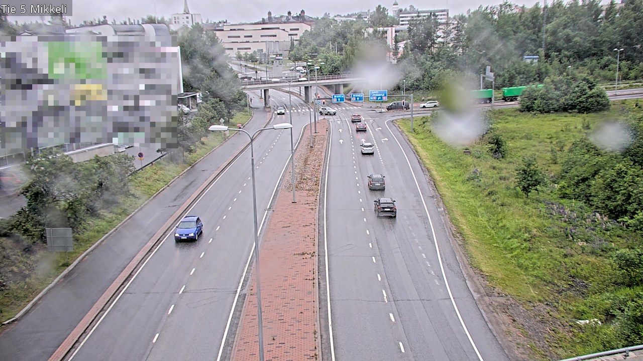 Weather Camera Image Road 5 Mikkeli, Mikkeli, Etelä-Savo