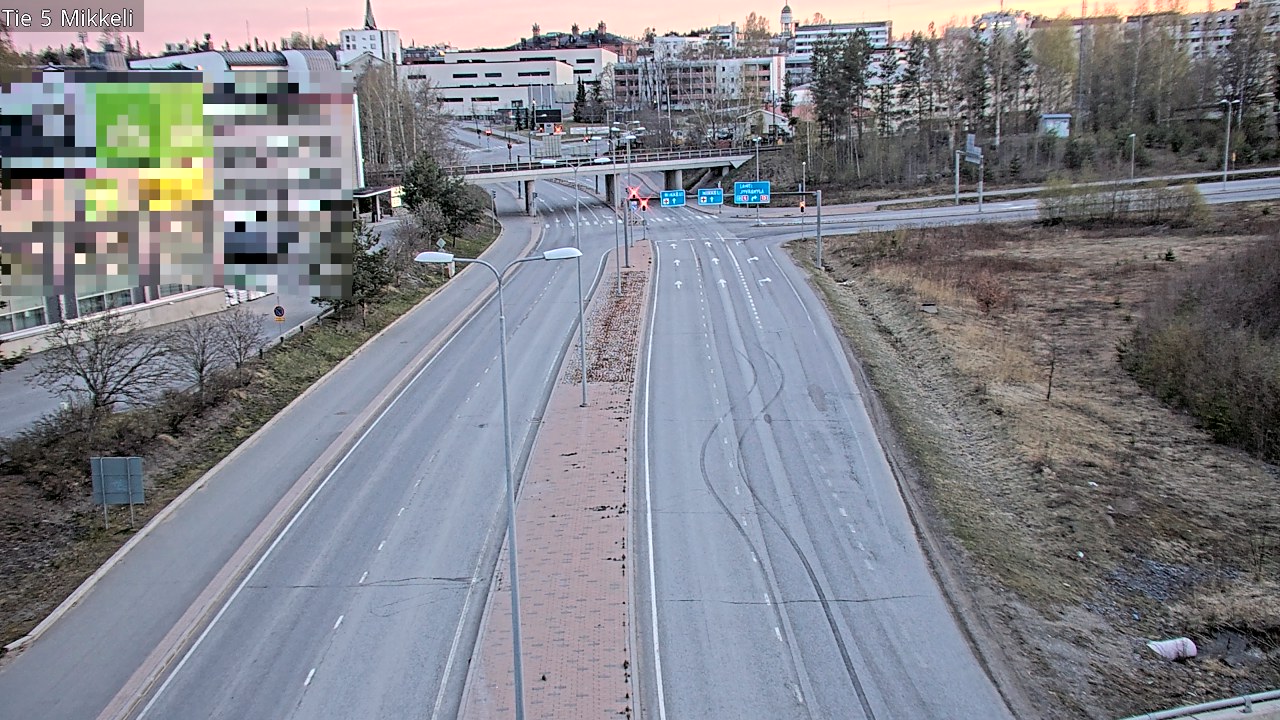 Weather Camera Image Road 5 Mikkeli, Mikkeli, Etelä-Savo
