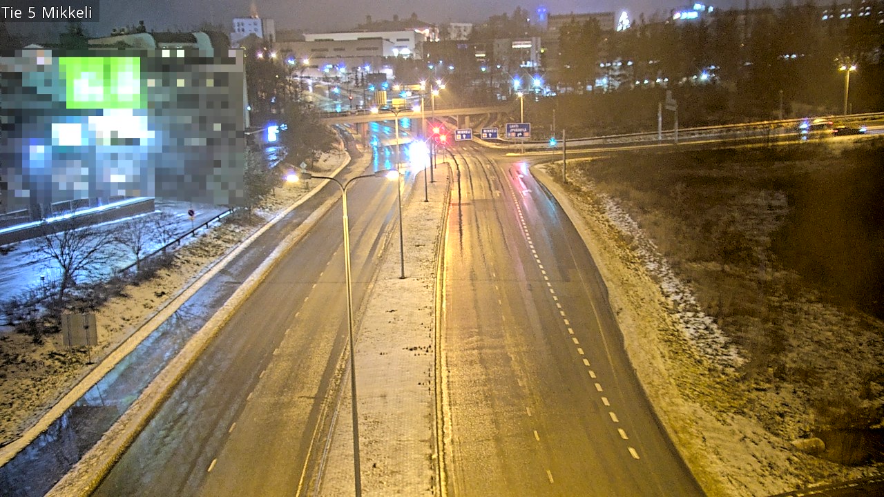 Weather Camera Image Road 5 Mikkeli, Mikkeli, Etelä-Savo